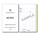 DEL402 Delivery Books Duplicate Pages x 50 Sets, 100 Books Per Box