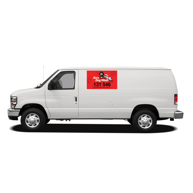 Car door magnet print