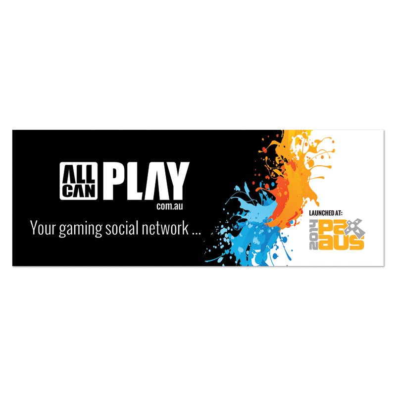 Fridge Magnets With Square Corners - 55 x 150mm