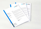 Letterhead | With Comps | Business Card Combo