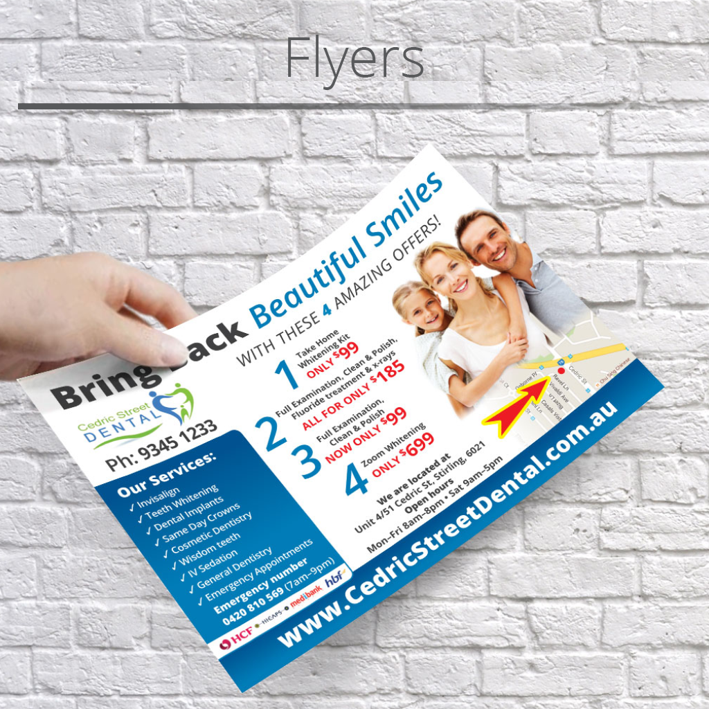 Printing flyers Online Australia