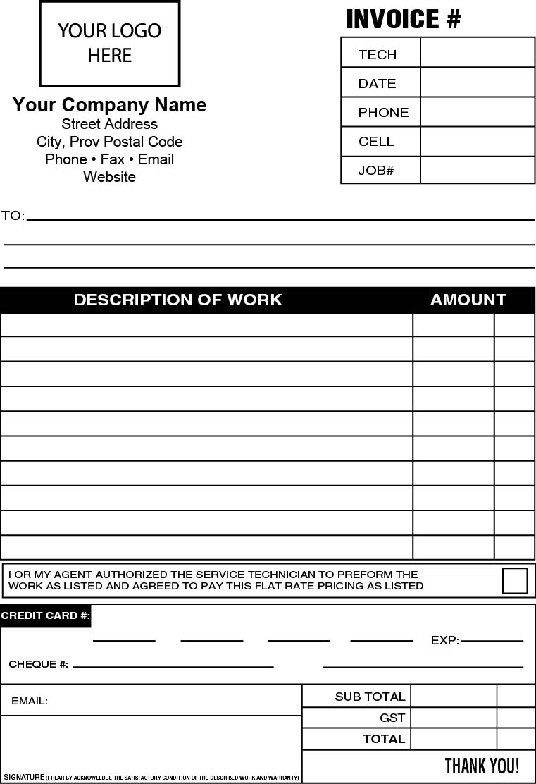 Custom Carbonless NCR Books & Pads Online