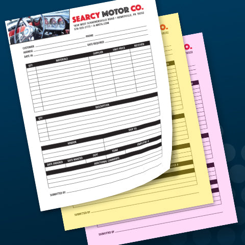 Custom Carbonless NCR Books & Pads Online Australia
