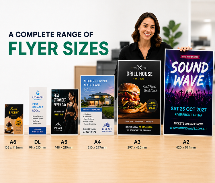 Flyer & Leaflet Print Range