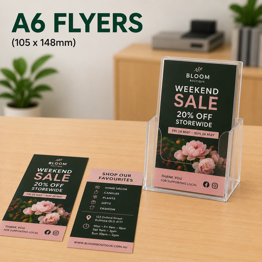 A6 Flyers Printing