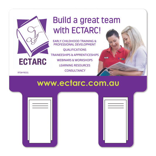 Business Card Fridge Magnet double Clip