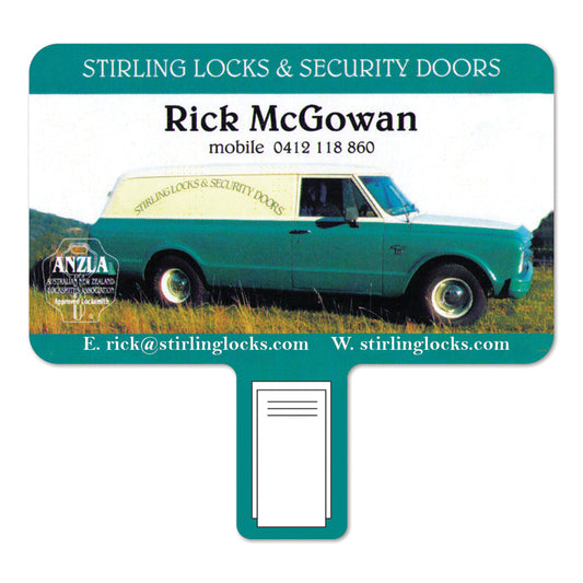 Business Card Fridge Magnet Print 