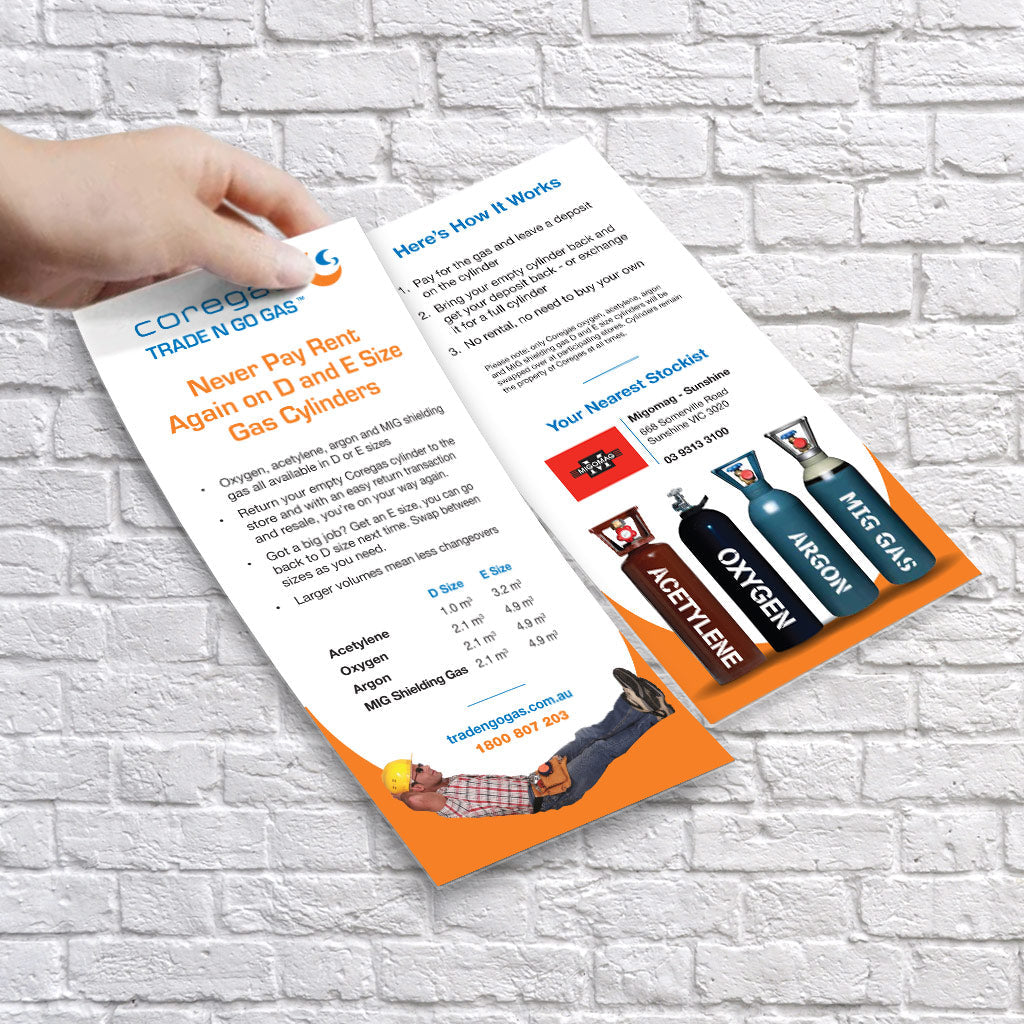 Professional A5 and DL flyer printing for business promotions