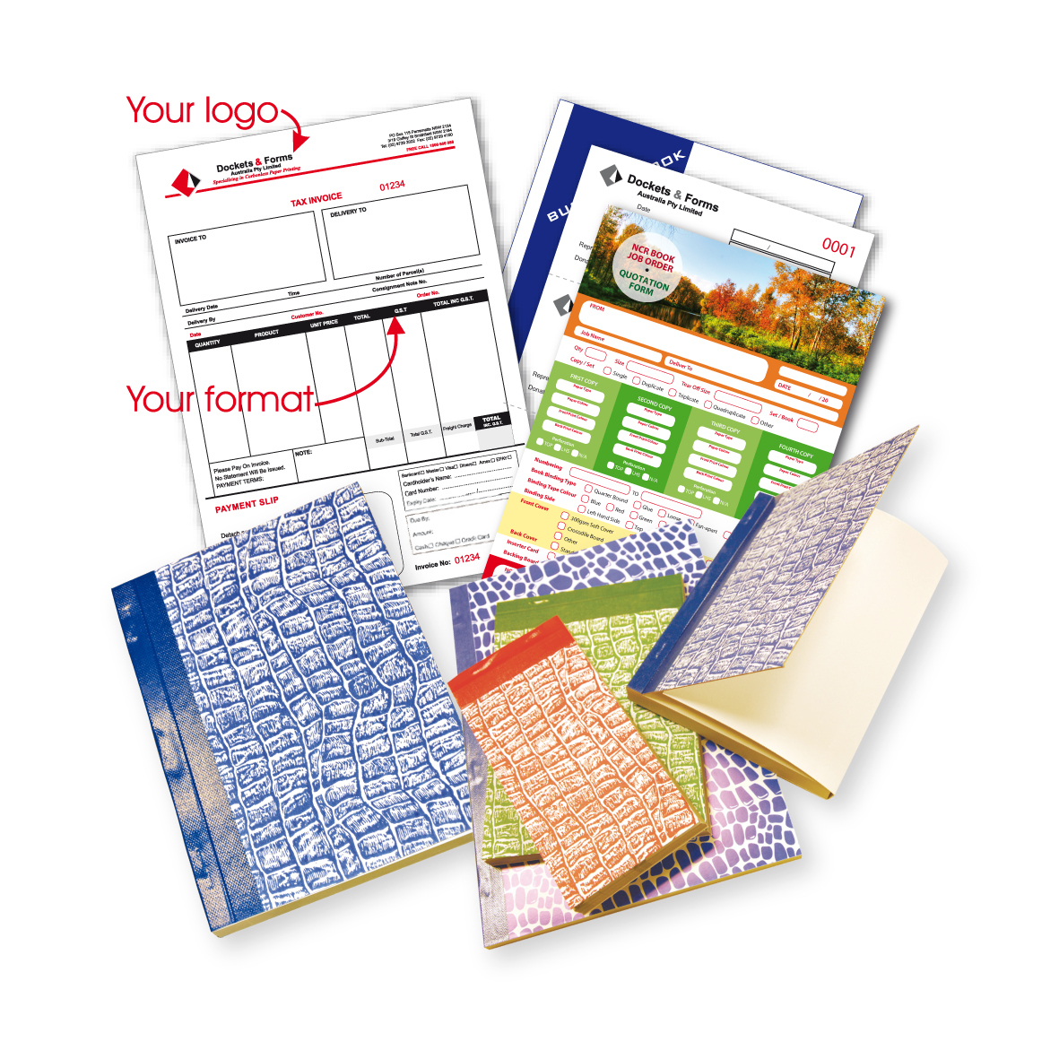Custom Quote Books Australia | Duplicate & Triplicate Printing