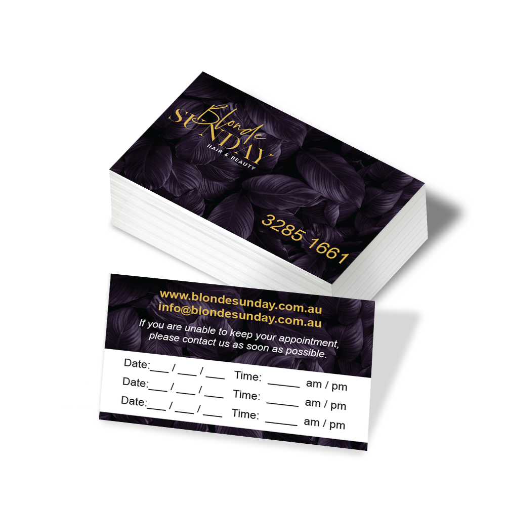 Appointment Cards
