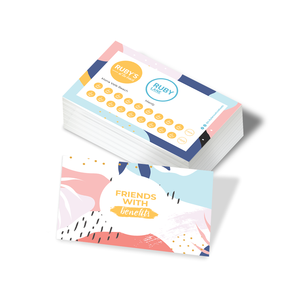coffee and cards