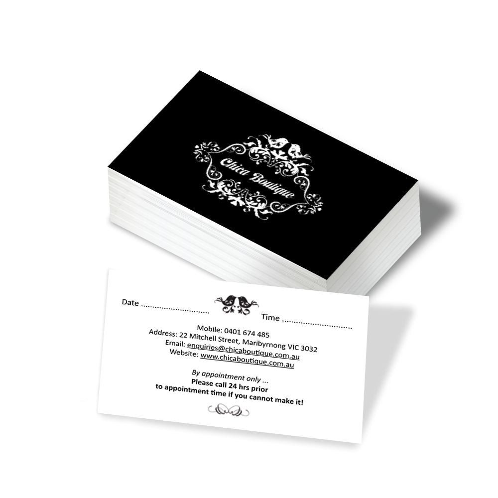 Order Appointment Cards