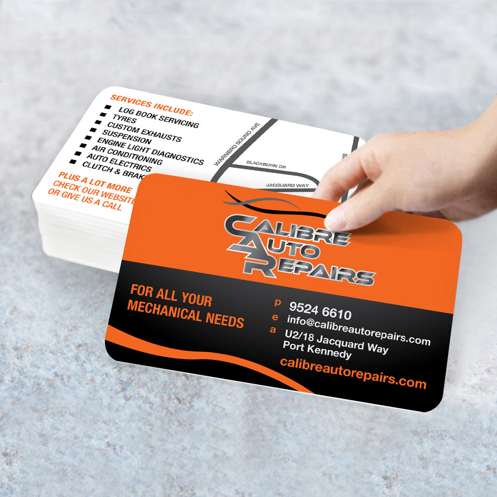 PVC Plastic Business Cards