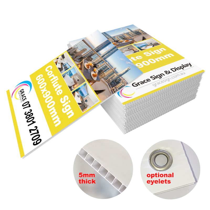 Corflute® Corrugated Plastic Signs