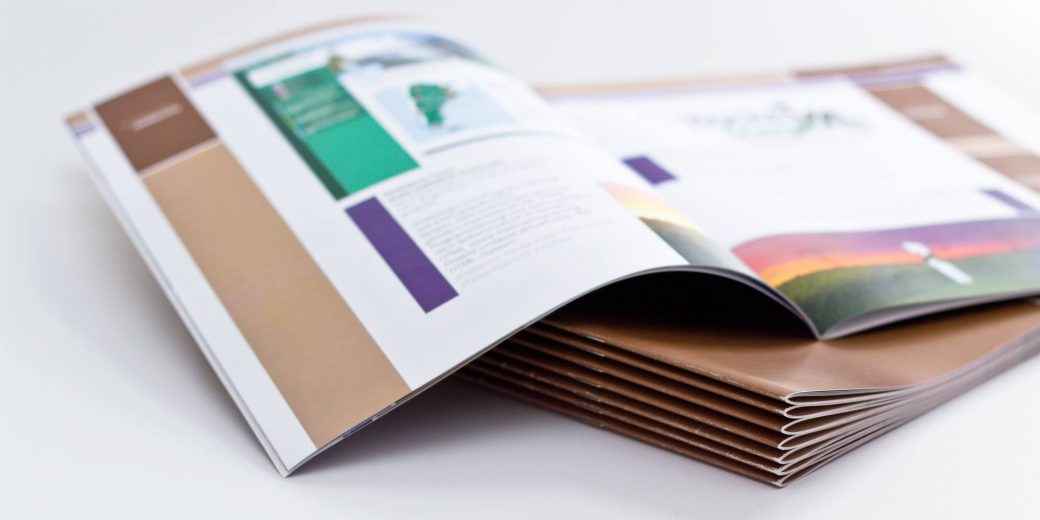 Custom booklet printing for business marketing
