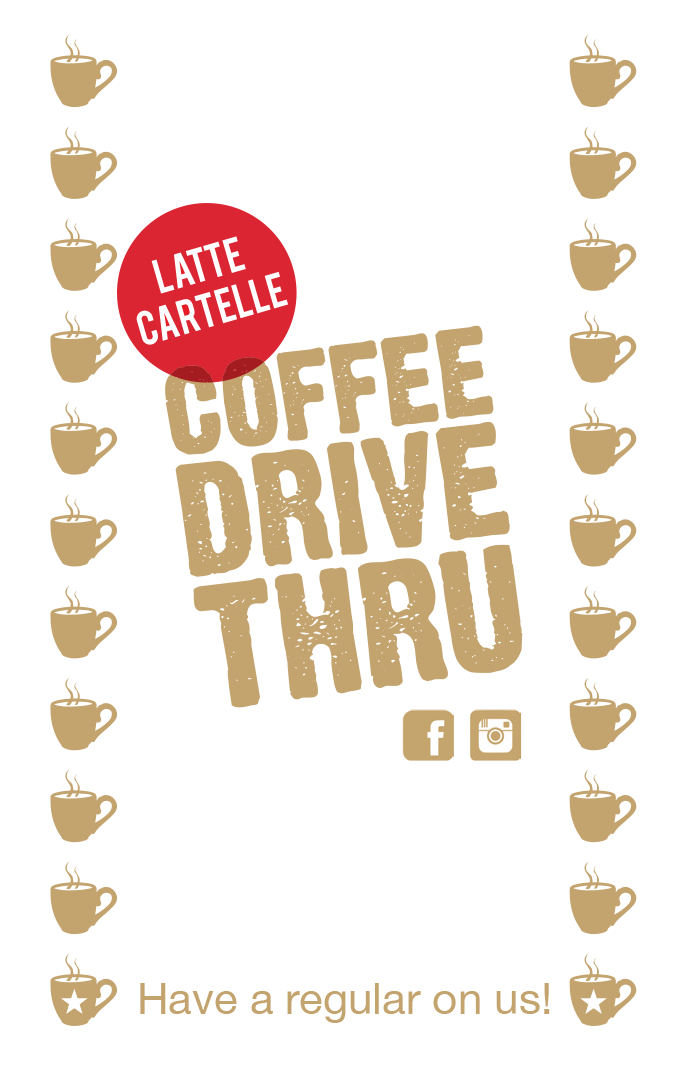 Buy coffee business card