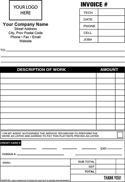 Custom Carbonless NCR Books & Pads Online