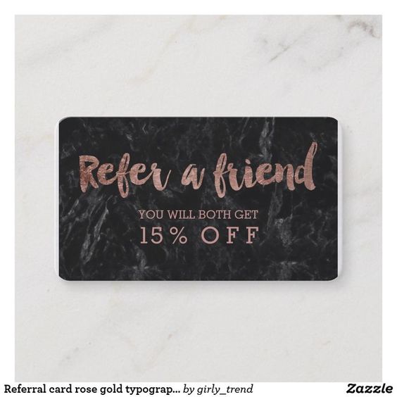 Referral Cards