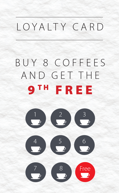 Persoanlized Loyalty Cards for Sale