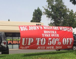 Custom Outdoor Banner