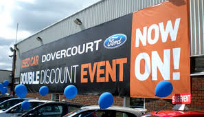Custom Car vinyl Banner