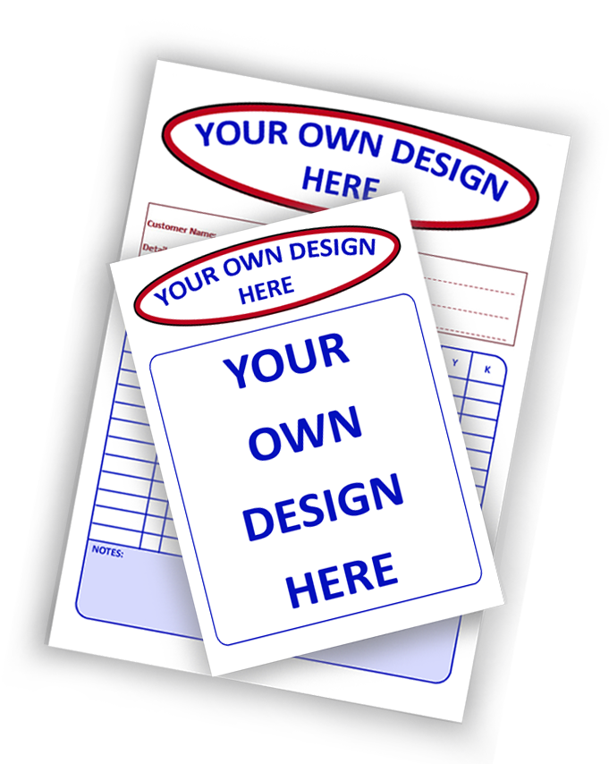 Custom Carbonless NCR Books & Pads for Sale